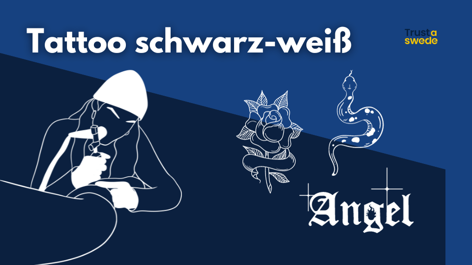 Tattoo schwarz-weiß thumbnail