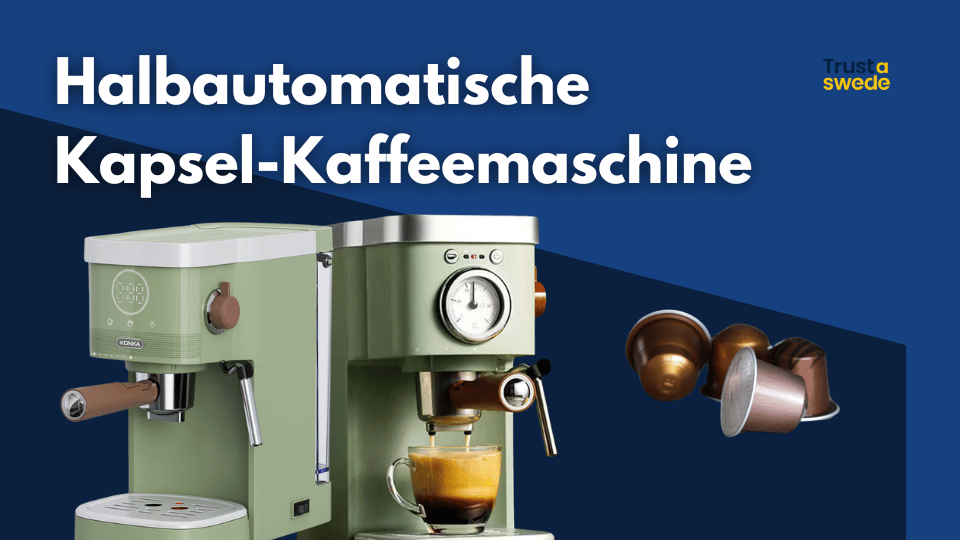 Halbautomatische Kapsel-Kaffeemaschine thumbnail